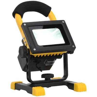 Image of vidaXL Rechargeable LED Spotlight with Handle 30 W Cold White