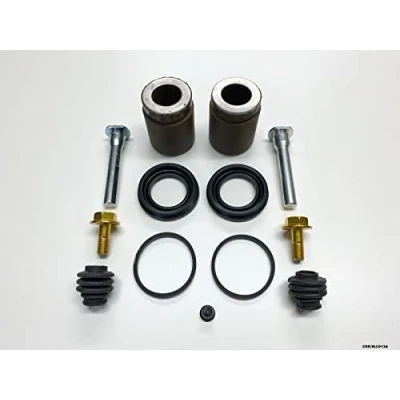 Image of Front Brake Caliper Repair KIT Compatible with Jeep Grand Cherokee WJ 1999 2004 CRK/WJ/013A