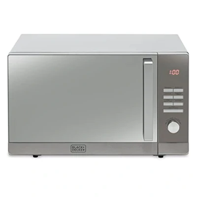 Image of BLACK+DECKER BXMZ24038GB 3 in 1 Combination Microwave, 900W, 30 Litre, Silver