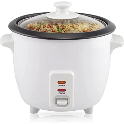 Image of Trendi® Electric Rice Cooker Non Stick Removable Bowl, Measuring Cup and Spatula, Cooks 8 cups, Keep Warm Function, 700W (1.8L)