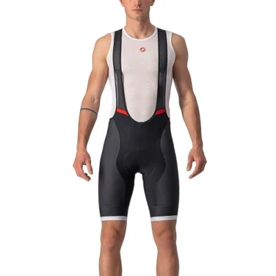 Image of CASTELLI 4522003 COMPETIZIONE KIT BIB Men&#039;s Shorts Black White S