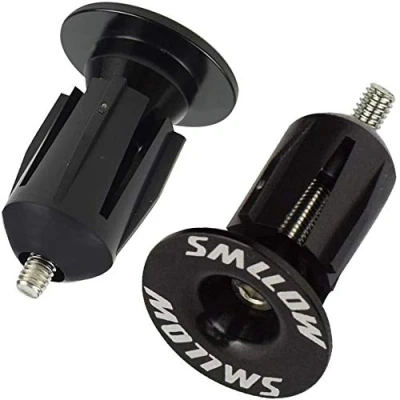 Image of 2 Pcs Bar End Plugs Bike Handlebar Caps Bicycle Accessories for Most Bicycles Road Mountain MTB BMX