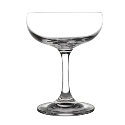 Image of Olympia Bar Collection Champagne Saucers 200Ml 125X95mm Crystal Tea Coffee 6pc