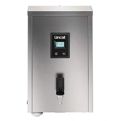 Image of Lincat DE253 Stainless Steel Auto Fill Wall Mounted Water Boiler M7F Machine, 8L Capacity, 563mm x 340mm 269mm