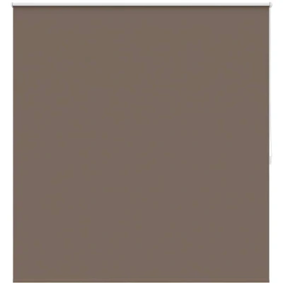 Image of vidaXL Roller Blind Blackout Marine Color, 140 x 175 cm, Perfect Light blocking, Thermal Quality, Easy Installation, Adjustable Polyester Blind, Includes Mounting Hardware