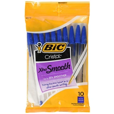 Image of BIC Xtra Smooth Pens (10)