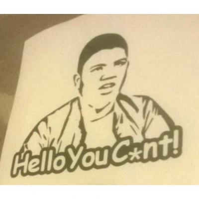 Image of Hello you cu*t,harvey price meme funny decal, sticker