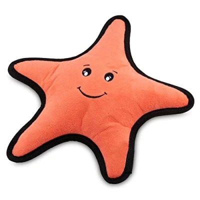 Image of Beco Rough &amp; Tough Recycled Starfish ,Orange,Large