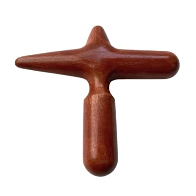 Image of VIE Thai Massage Tool, Cross Bar Body Massage, 10x11x1.5cm