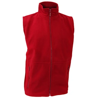 Image of Result Mens Active Anti Pilling Fleece Bodywarmer Jacket (L) (Red)
