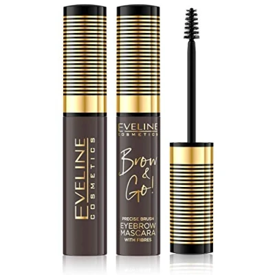 Image of Eveline Brow and Go Series Eyebrow Mascara No.2 Dark 10ml