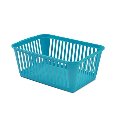 Image of Whitefurze Handy Basket, Plastic, Teal, 37 cm