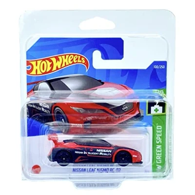 Image of Hot Wheels Nissan Leaf Nismo RC_02 (Red &amp; Black) 2/5 HW Green Speed 2022 100/250 (Short Card) *** COMES IN A KLAS CAR KEEPER PROTECTIVE COLLECTORS CASE HCT78