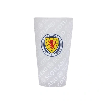 Image of FOCO Football World Cup European Scotland Frosted Tumbler Glass Kitchenware Drinking