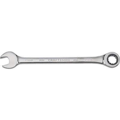 Image of CRAFTSMAN Ratcheting Wrench, Metric, 17mm, 72 Tooth, 12 Point (CMMT42575)