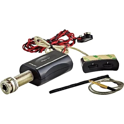 Image of ORTEGA Output Jack PU/Preamp for Acoustic/Nylon String Guitars and Acoustic Basses (MAGUSGO)