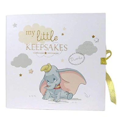 Image of Disney Dumbo Magical Beginnings Paperwrap Keepsake Box 6 Drawers, 200 g