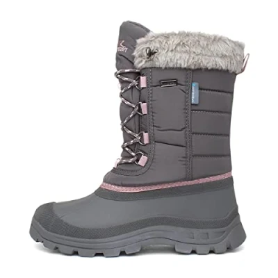 Image of Trespass Women&#039;s Stavra Ii Female Snow Boot, Storm Grey, 6 UK