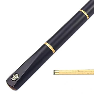 Image of Jonny 8 Ball JUNIOR COMBI 48 Inch Adjustable 5pc Ash Pool Snooker Cue 9mm Tip