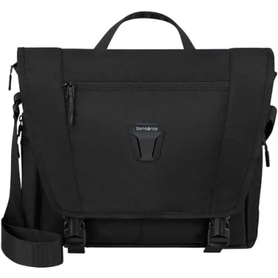 Image of Samsonite Dye Namic Messenger Bag 14 Inches 38.5 cm 15 L Black, Black (Black), Bags