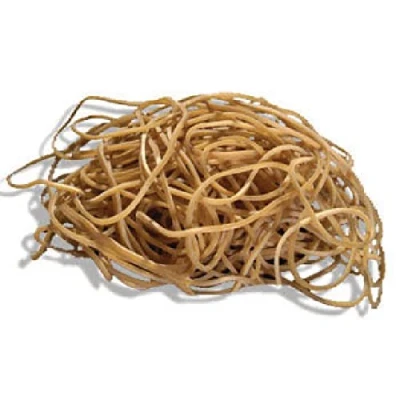 Image of 30 x Thick 4&quot; Rubber Elastic Bands No.65 101.6mm 6.3mm 50grams Heavy Duty