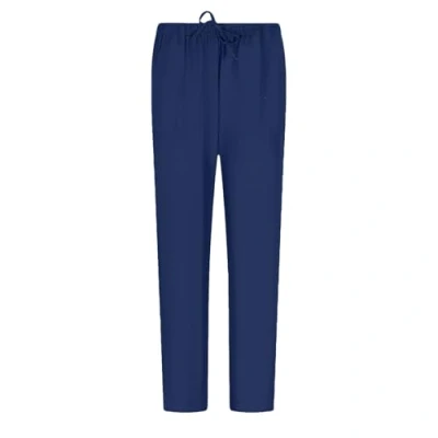 Image of MISEMIYA Uniforms Medical Scrub Pants Unisex Hospital Uniform Trousers 6802 Small, Navy Blue