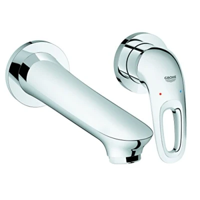 Image of GROHE Eurostyle 2015 2 Hole Basin MixerM Size Chrome 19571003
