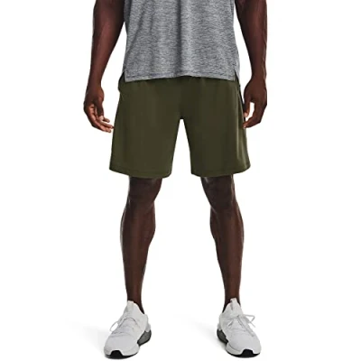 Image of Under Armour Mens Tech Vent Shorts Marine Od Green M