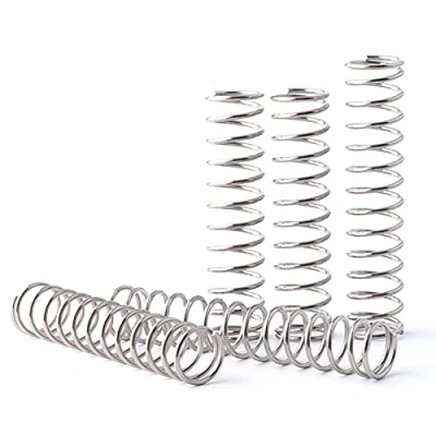 Image of Xianglaa springs Wire Diameter 0.2mm, Outer 3mm, Free Length 5/10/15/20/25/30/35/40/45/50mm, 304 Stainless Steel Coil Compression Compressed Springs, 0.2x3mm, 10PCS ( Size : 25mm )