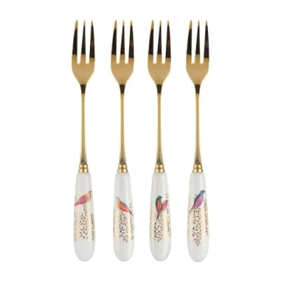 Image of Sara Miller Chelsea Collection Set of 4 Pastry Forks