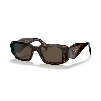 Image of Prada Symbole Sunglasses, Size: 49, Tortoise