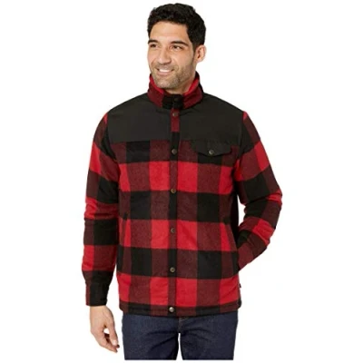 Image of Fjallraven Men&#039;s Canada Wool Padded Jacket M Sweatshirt, Red, XXL
