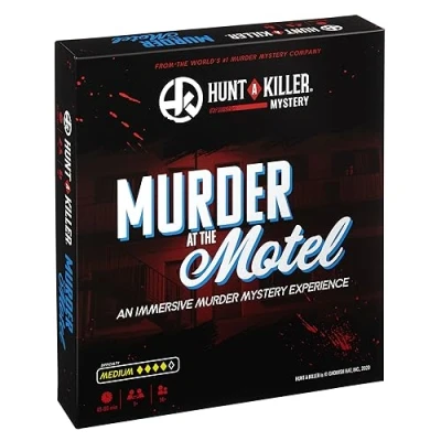 Image of Hunt A Killer Murder at The Motel an Immersive Mystery Experience Game for True Crime Fans with Evidence &amp; Puzzles Solve Crimes Date Night or Family Age 14+