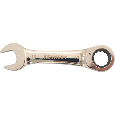 Image of Kennedy 17mm Short Ratchet Combination Wrench