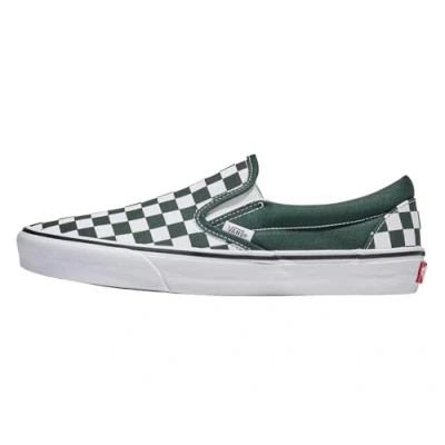 Image of Vans Classic SLIP ON Unisex Slipons, Size: 10.5, Scarab Textile