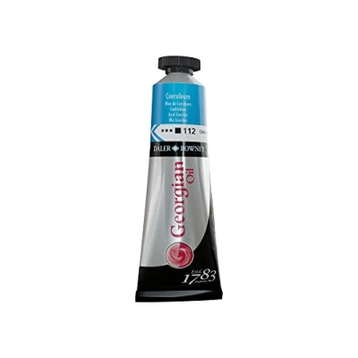 Image of Lefranc Bourgeois Acrylic Vinyl Emulsion, Lagoon Blue, 125ml Tube Vinylfarbe
