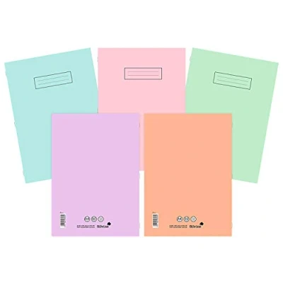 Image of Silvine A4 Notebooks Assorted Pastel Colours (Pack of 1)