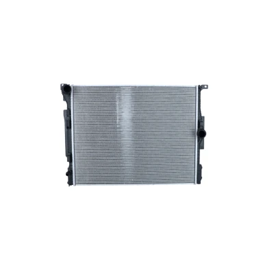 Image of 17118482623, 17118625422 Engine radiator NRF 550205 Aluminium 600mm 475mm 32mm Brazed cooling fins BMW: 2 Coupe, 1 Hatchback, Hatchback