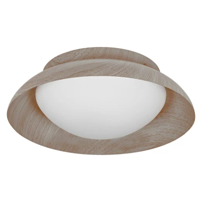 Image of Ledvance Orbis Milan ceiling light wood décor