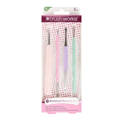 Image of Brushworks Pastel Blackhead &amp; Blemish Remover Set