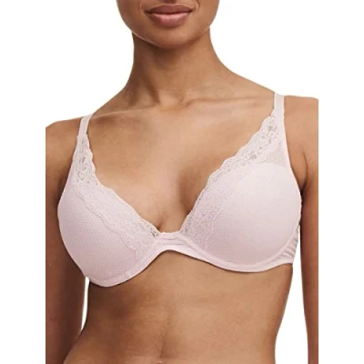 Image of Passionata Women&#039;s Tief ausgeschnittener T Shirt BH, Brooklyn Bra, Porcelaine, P57010