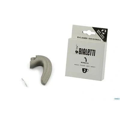 Image of Bialetti 1 x Grey Handle New Moka Induct 2 Cup