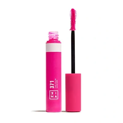 Image of 3ina MAKEUP The Color Mascara 371 Pink with Vegetal Keratin Volume and Lift Long Lasting Flake Free Lengthening for Sensitive Eyes Vegan Cruelty Free, 31.0 grams, Pack of 1