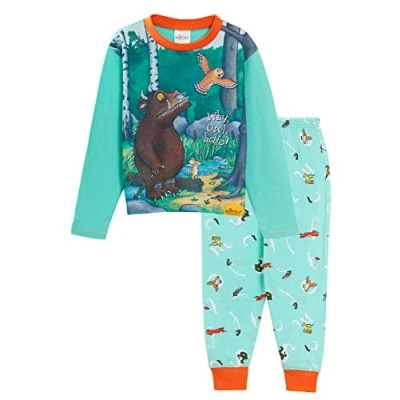 Image of Gruffalo The Boys Pyjamas 7 8 Years Green