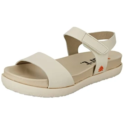 Image of ART Women&#039;s Rennes Sandal, Cream, 9 UK