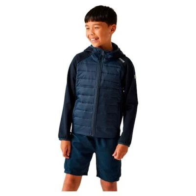 Image of Regatta Kids Water repellent Kielder IX Hybrid Jacket Navy, Size: 13 Years