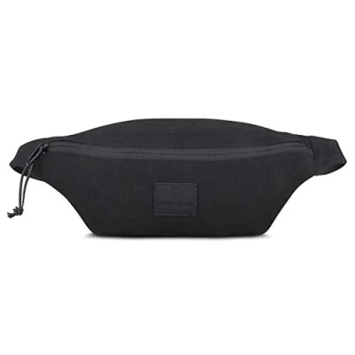 Image of Johnny Urban Fanny Pack Bum Bag Women &amp; Men Black Toni Hip Made of Cotton Canvas for Festivals, Sports Travel Water Repellent