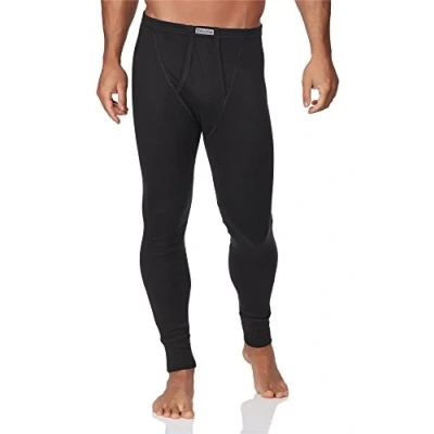 Image of Timone Mens Long Johns (Black, L)