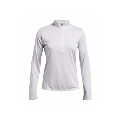 Image of Under Armour Women&#039;s Tech 1/2 Zip Twist, Training Top, Comfortable Half Long Sleeve Top for Women