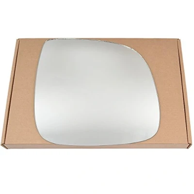 Image of Less4spares Wing Mirror Glass Right Compatible with VW Amarok 2010 2020 STICK ON Driver Off Side Convex